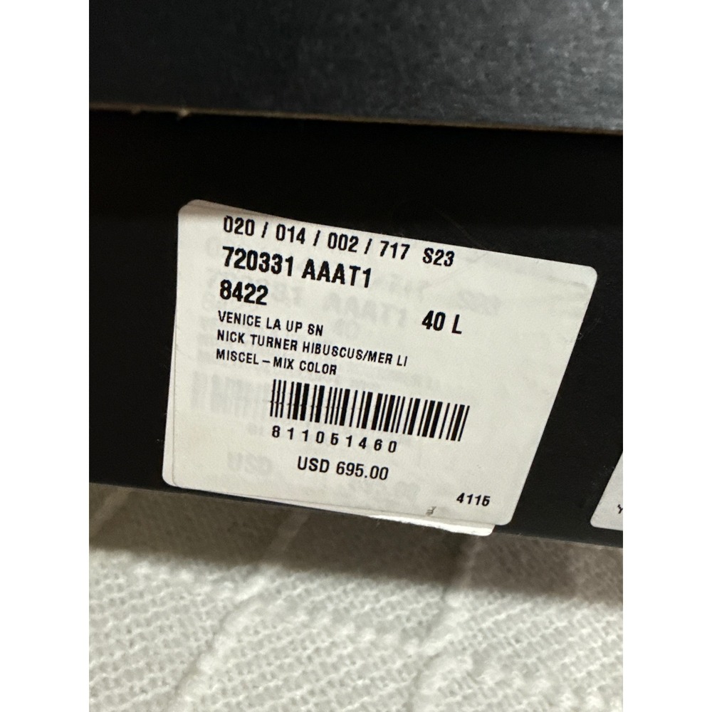 Saint Laurent Paris Floral Canvas Sneakers - Chic & Luxury EU/40 US/9-9.5‎ - Picture 13 of 13
